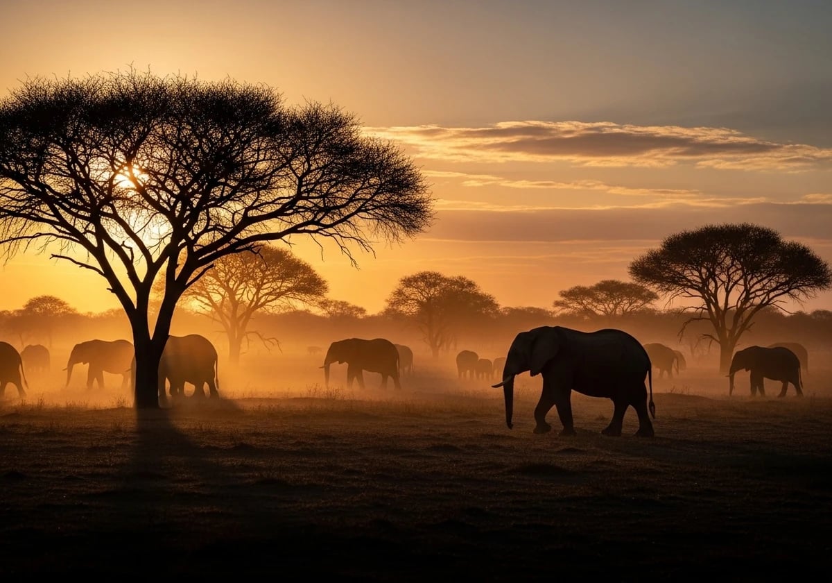 Hwange — Safari airstrip access