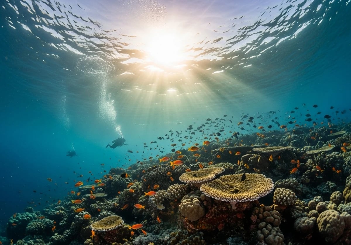 Palau Diving Sites (Blue Corner, German Channel)