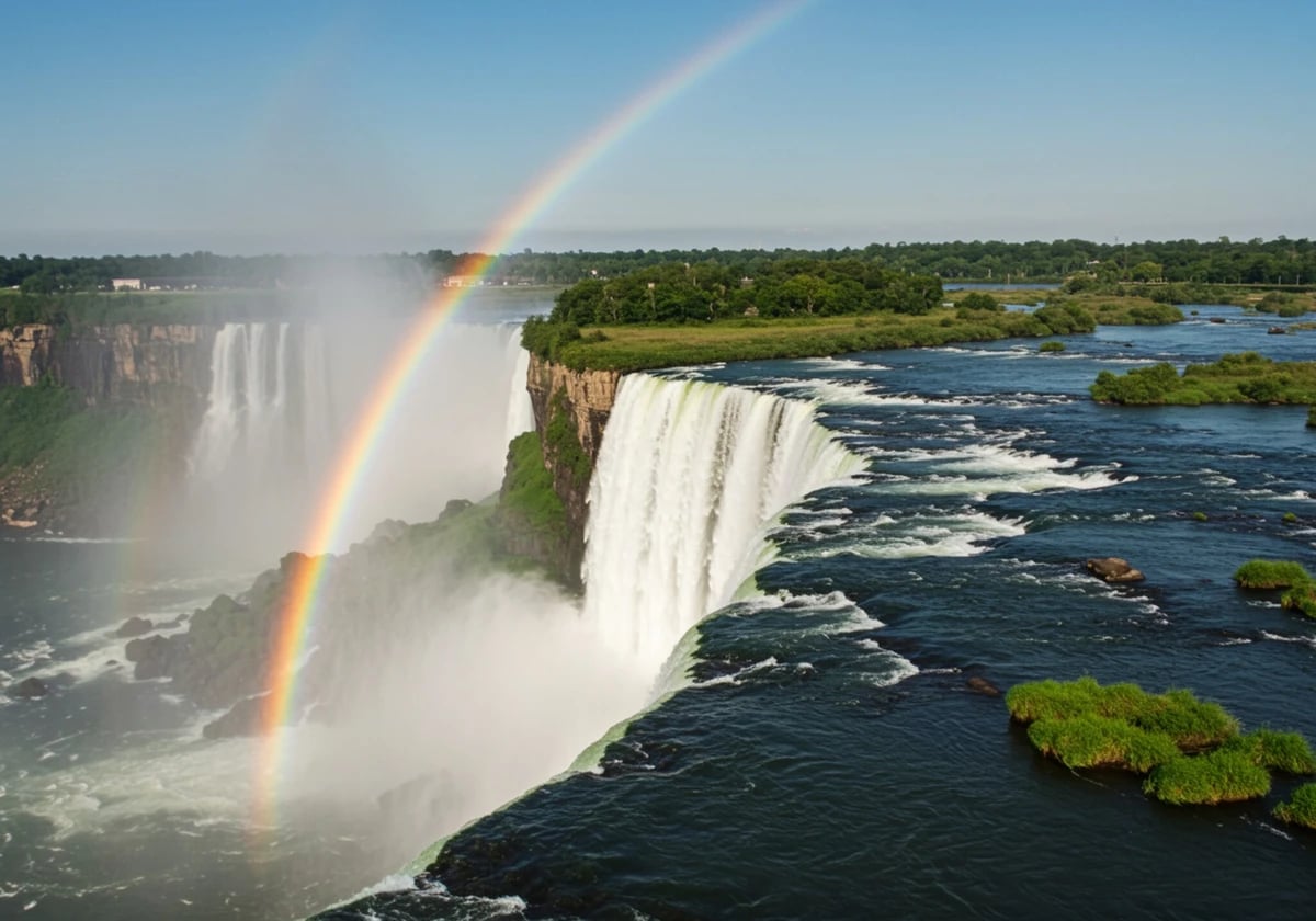 شلالات فيكتوريا (Victoria Falls)