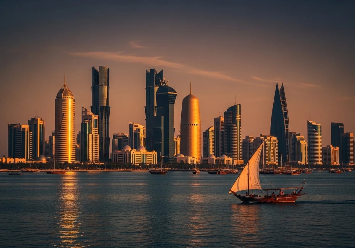القرى السياحية وجزر البحرين
