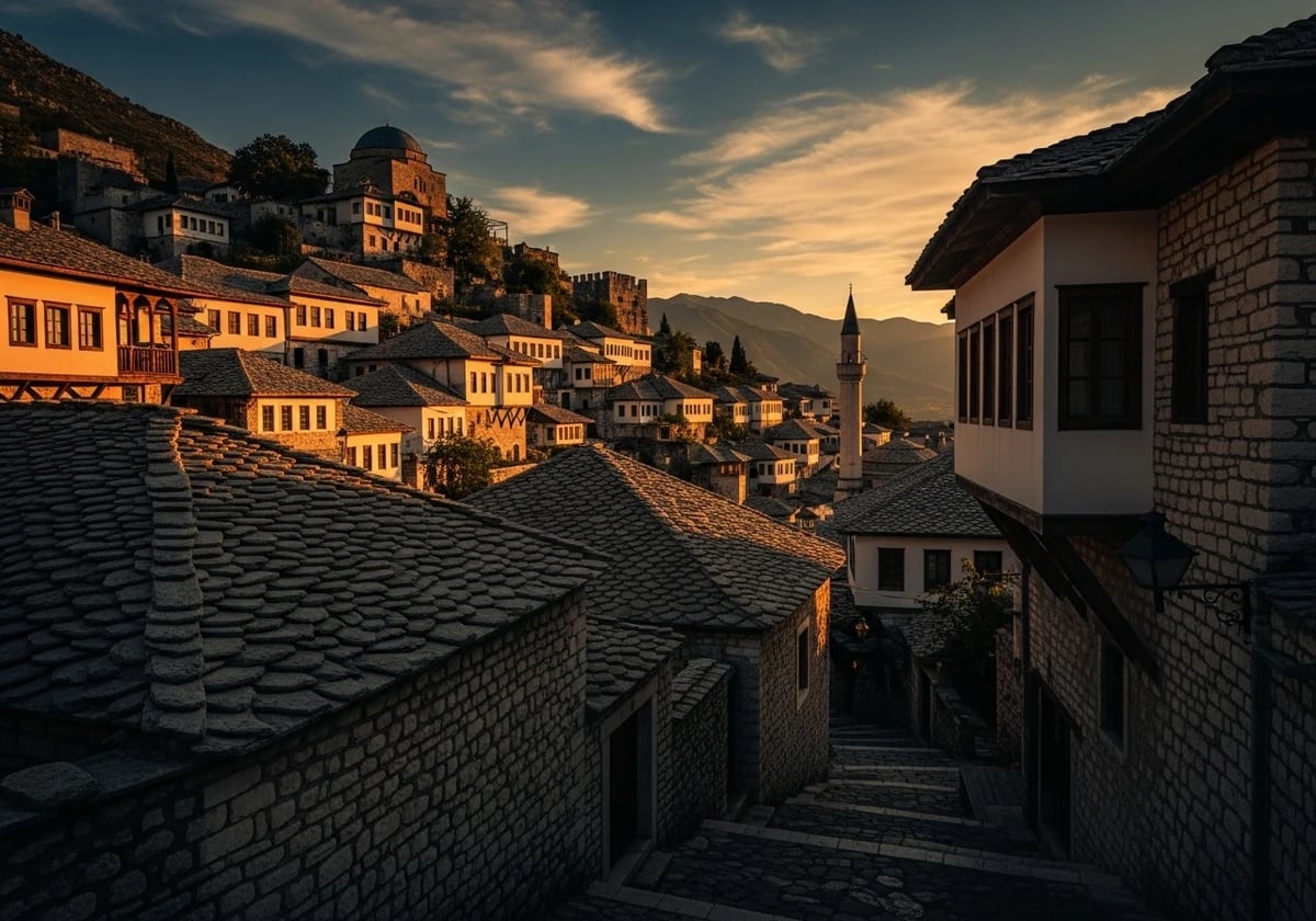Gjirokastër – UNESCO town (via Tirana)