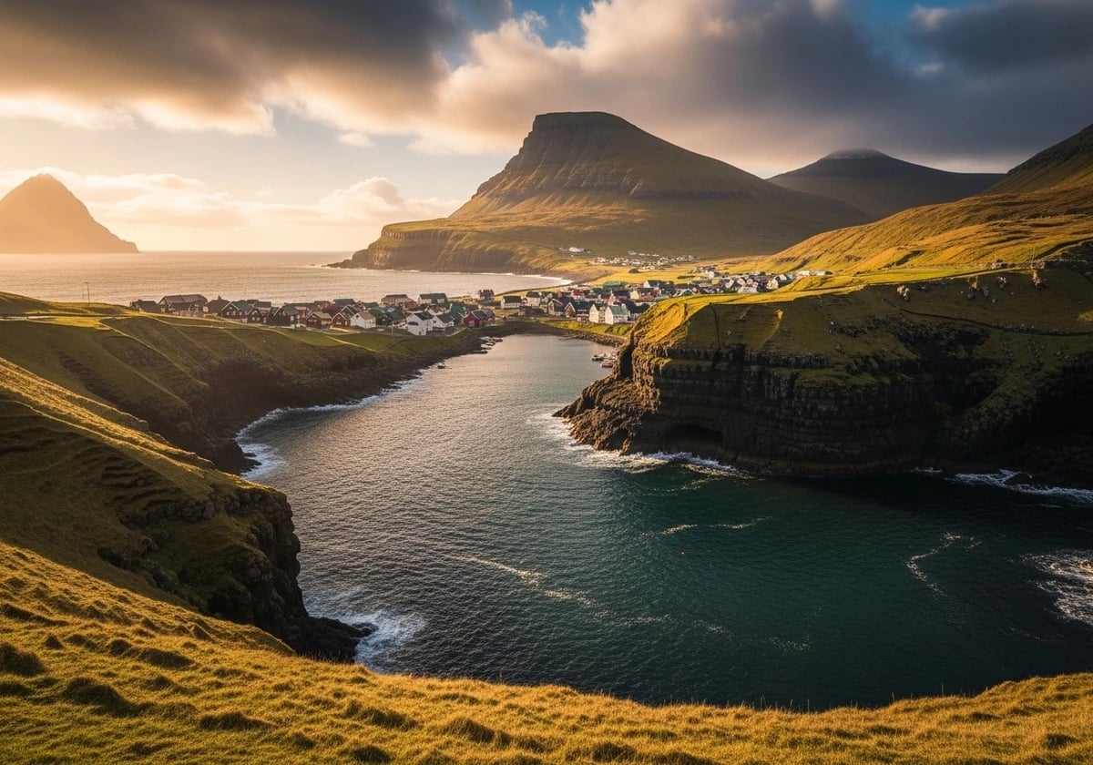 Gjógv — northern coast access