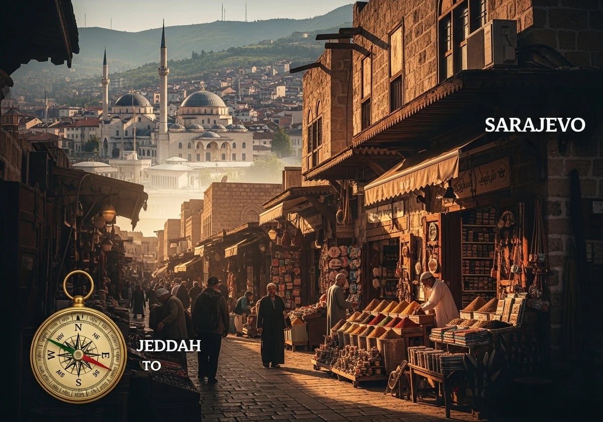 Jeddah to Sarajevo cheap flight tickets