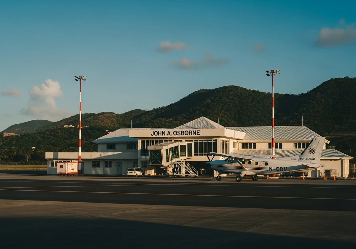 John A. Osborne Airport (Montserrat) — main gateway