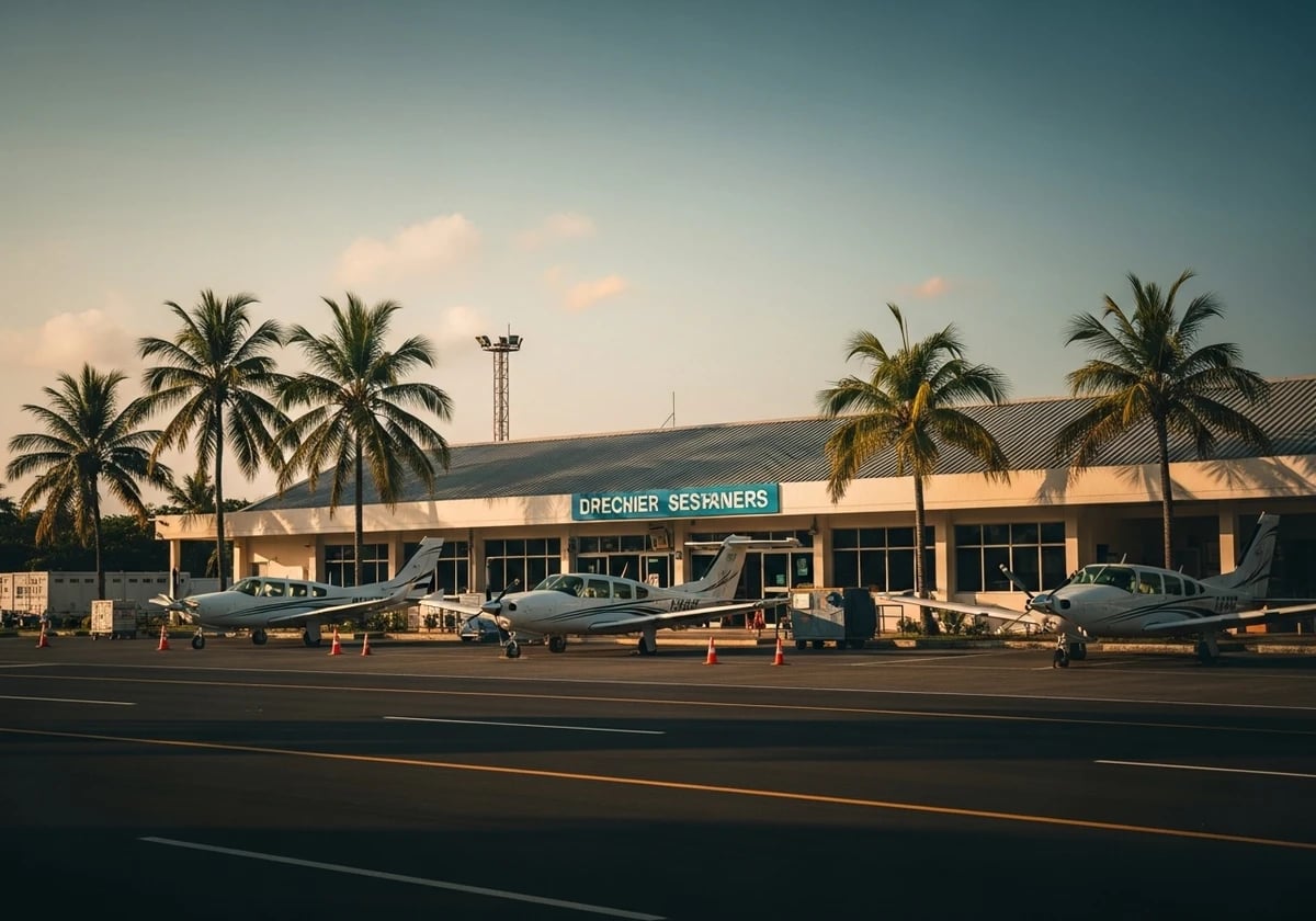 Owen Roberts International Airport arrivals