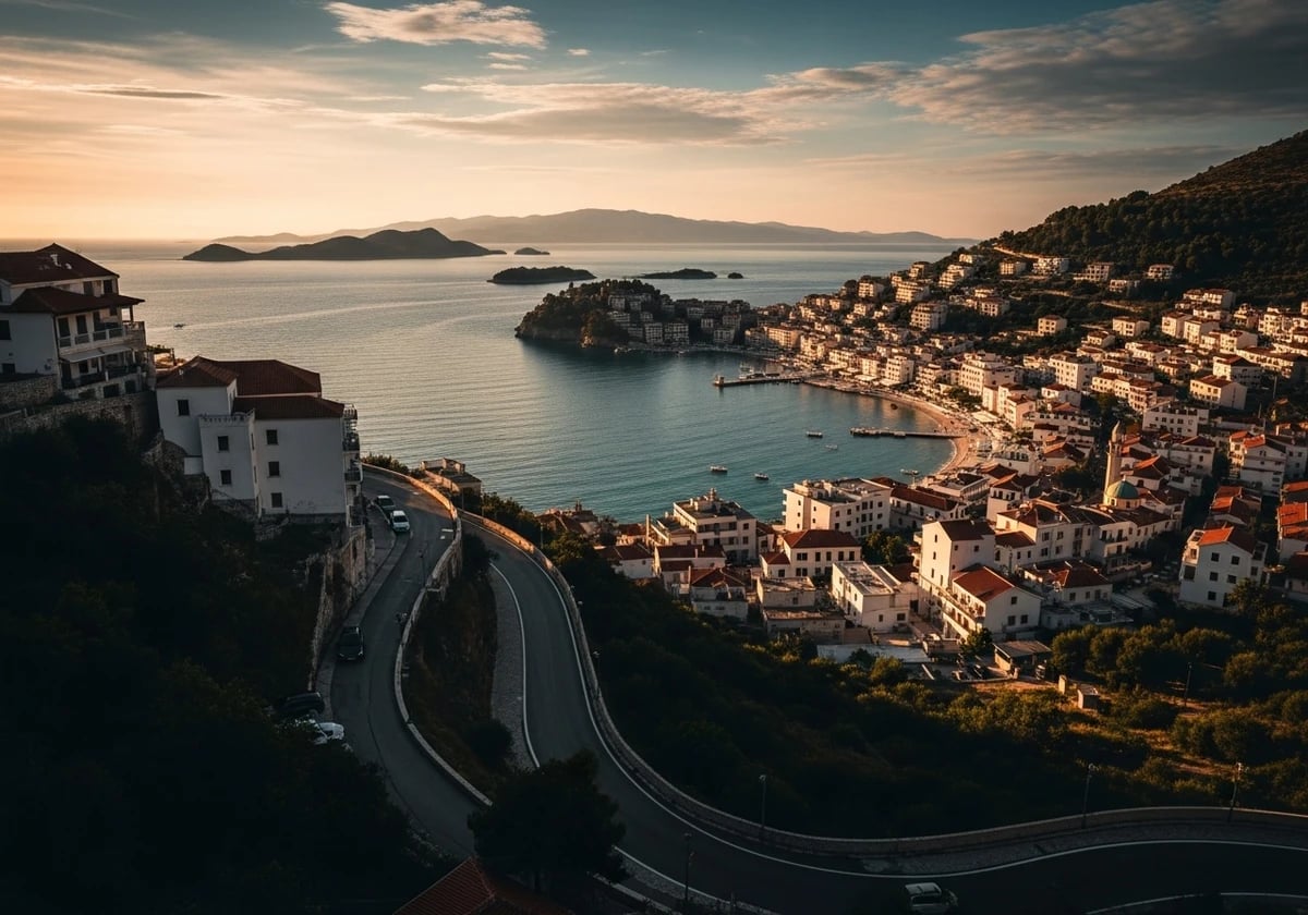 Saranda – Southern beaches (via Corfu/Tirana)